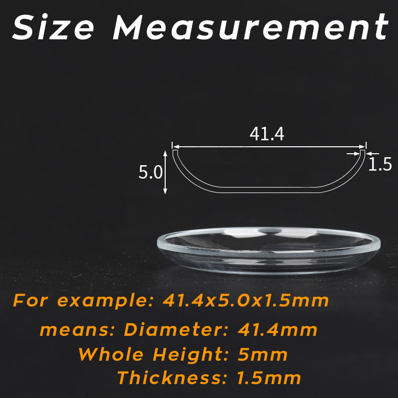 Lid Shaped High Domed Mineral  - مراجعة Watch Crystal Replacement وسعره