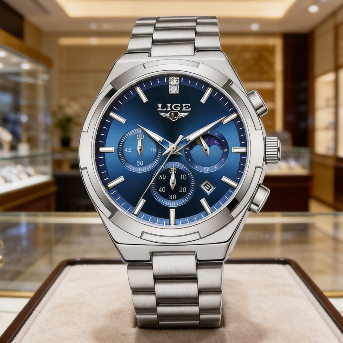 LIGE Top Brand Luxury Watch Wo - مراجعة Smartwatch Watches Brands For Women وسعره