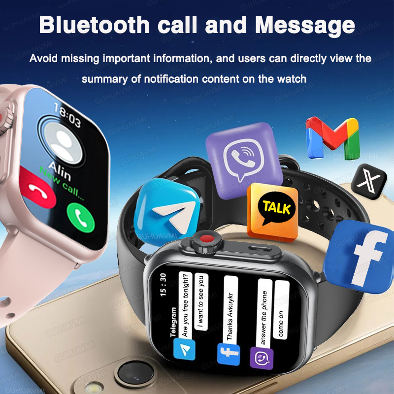 2025 Watch Ultra 2 SE Men Wome - مراجعة Smartwatch Watches Brands For Women وسعره