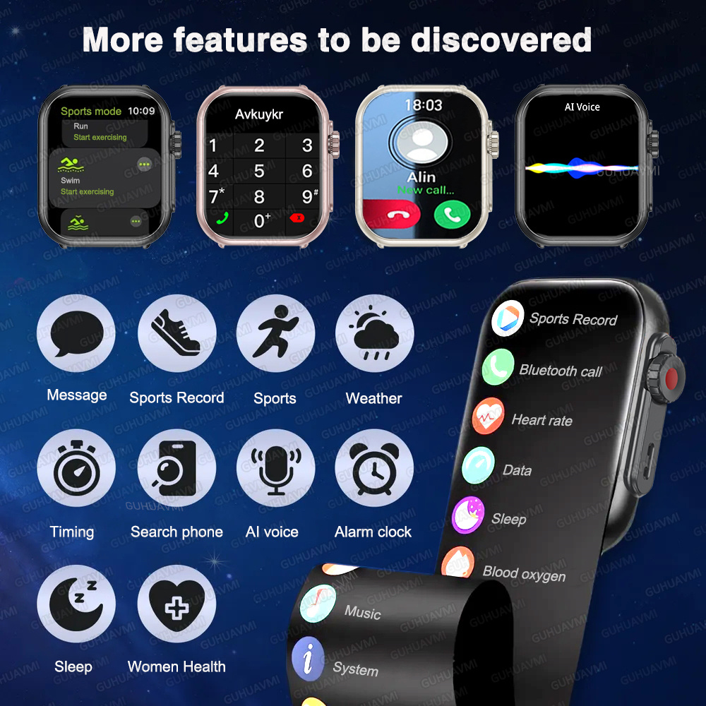 2025 Watch Ultra 2 SE Men Wome - مراجعة Smartwatch Watches Brands For Women وسعره