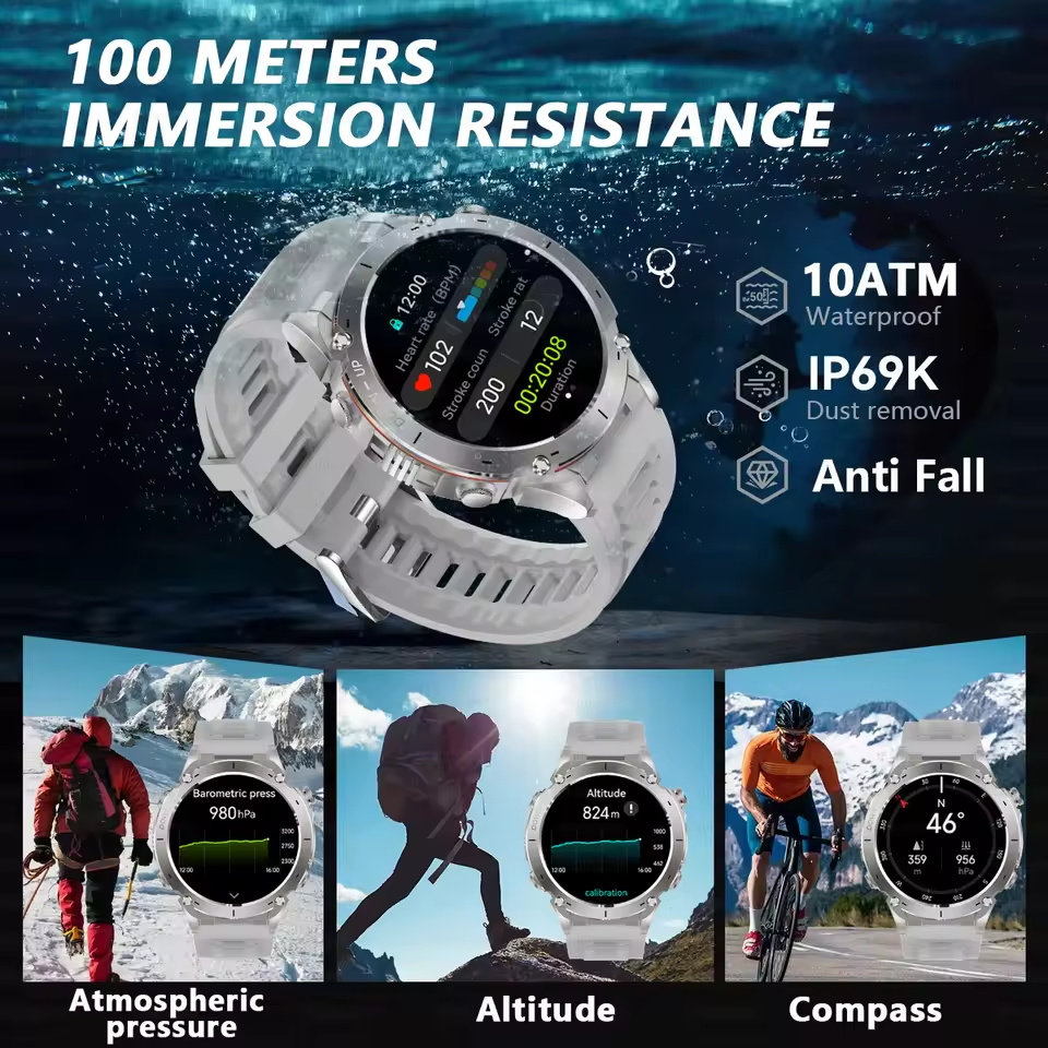 2025 Upgraded New Outdoors Spo - مراجعة Smartwatch Branded Watches For Men وسعره