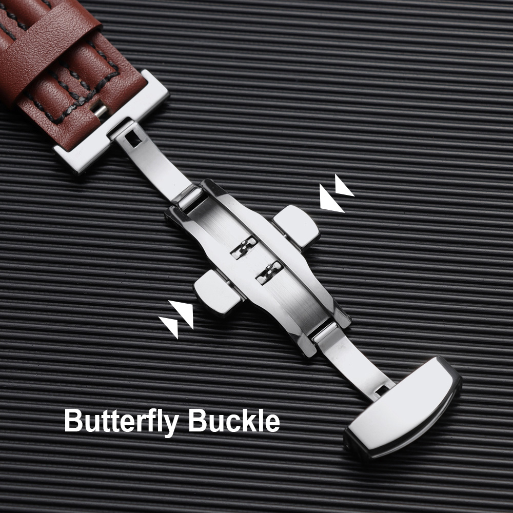 20mm 22mm Genuine Cowhide Watc - مراجعة Seiko Watches Smartwatch وسعره