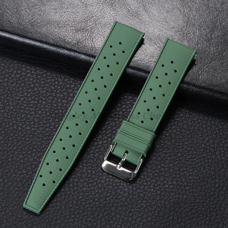 Tropical Silicone Watch Band Q - مراجعة Seiko Watches Smartwatch وسعره