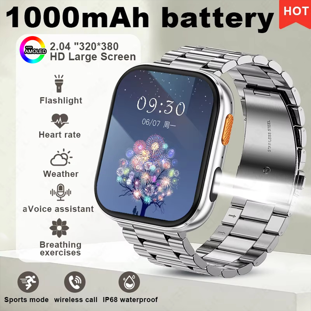 New 1000mAh Battery Smart Watc - مراجعة Smartwatch New Watches For Women وسعره