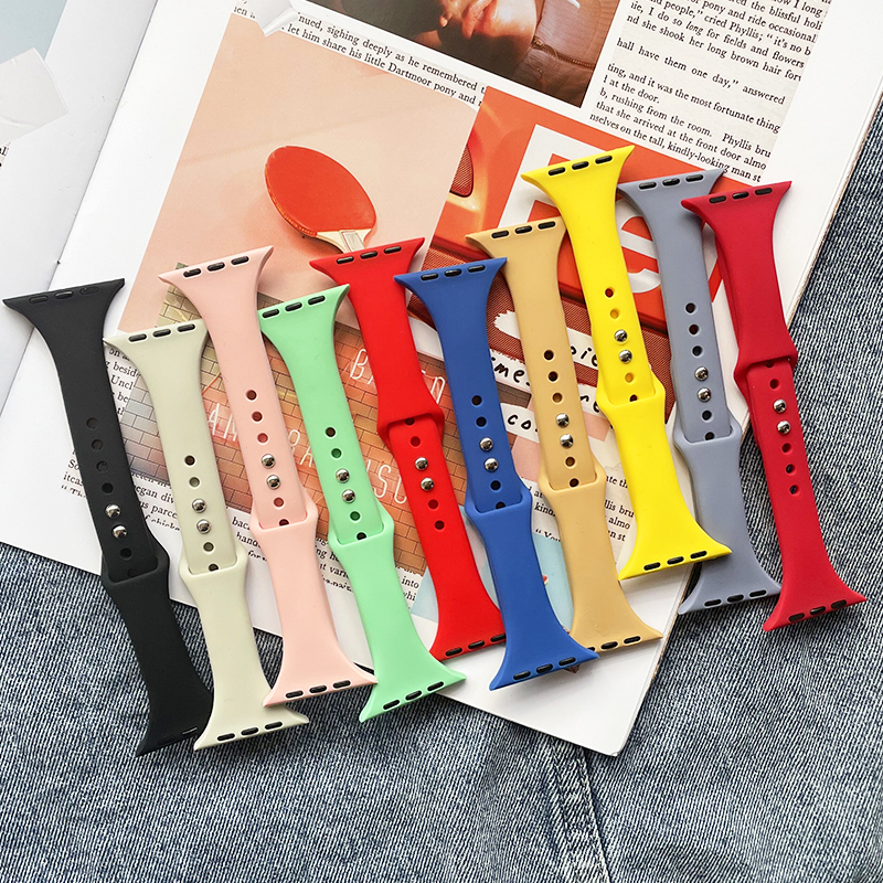 Slim Silicone strap for Apple  - مراجعة Smartwatch Apple Watches For Men وسعره