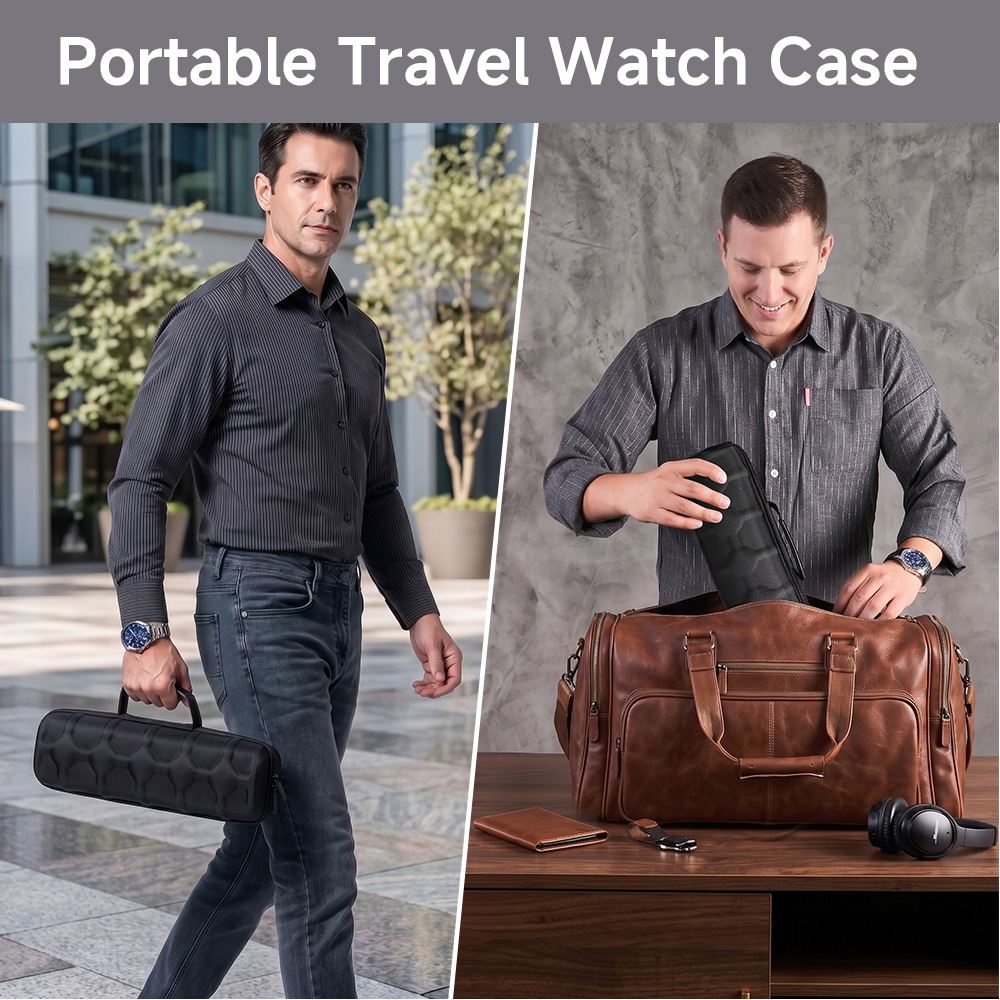 1pc 5-Slot Watch Case-Organize - مراجعة Tag Watches Smartwatch وسعره