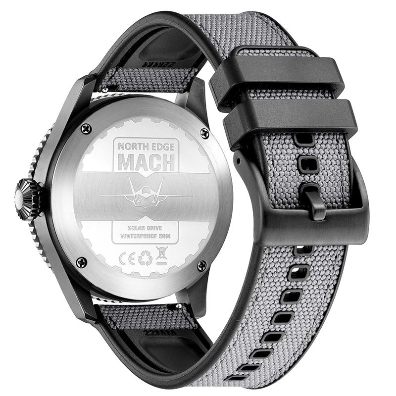 NORTH EDGE 2024 MACH Solar Pow - مراجعة Solar Powered Watch وسعره