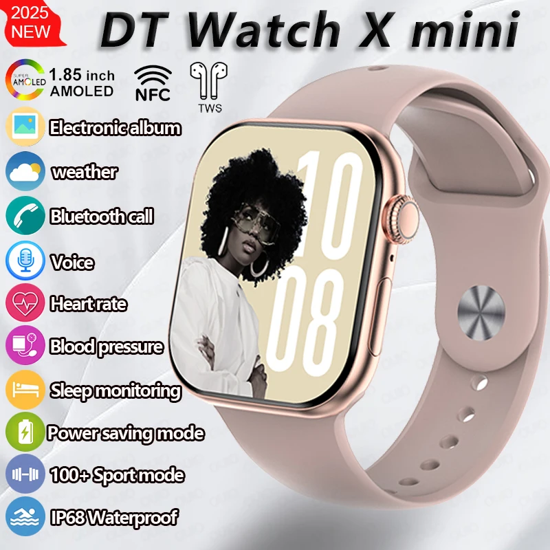 New DT Watch X Mini Smart Watc - مراجعة Smartwatch Timex Watches For Women وسعره