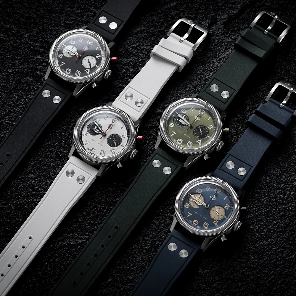 IXDAO 2025 New Pilot 39mm VK64 - مراجعة Solar Powered Watch وسعره