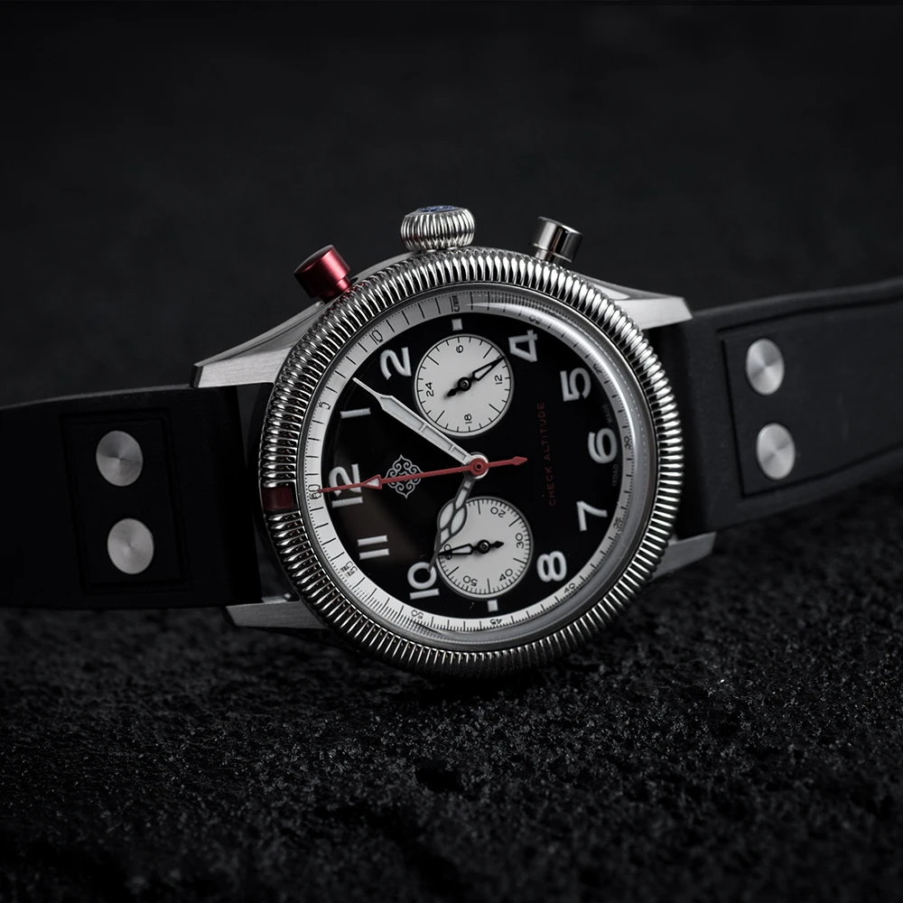 IXDAO 2025 New Pilot 39mm VK64 - مراجعة Solar Powered Watch وسعره