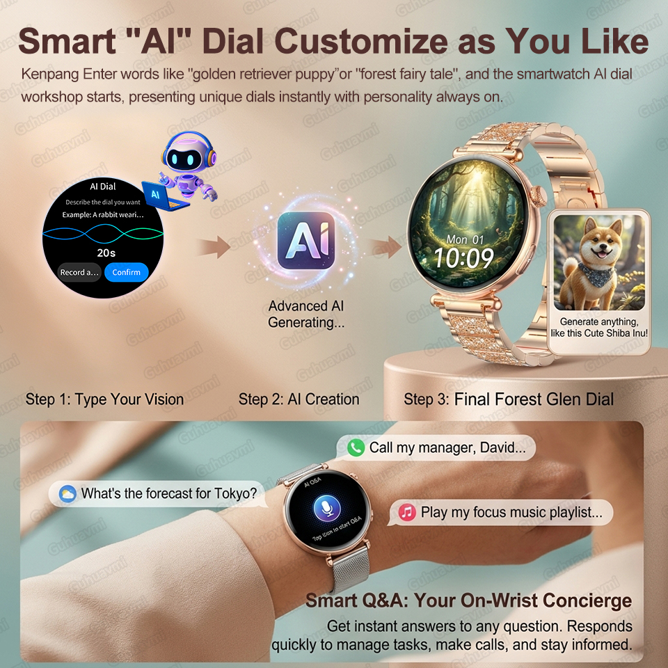 2026 New Women AI Smart Diagno - مراجعة Smartwatch New Watches For Women وسعره