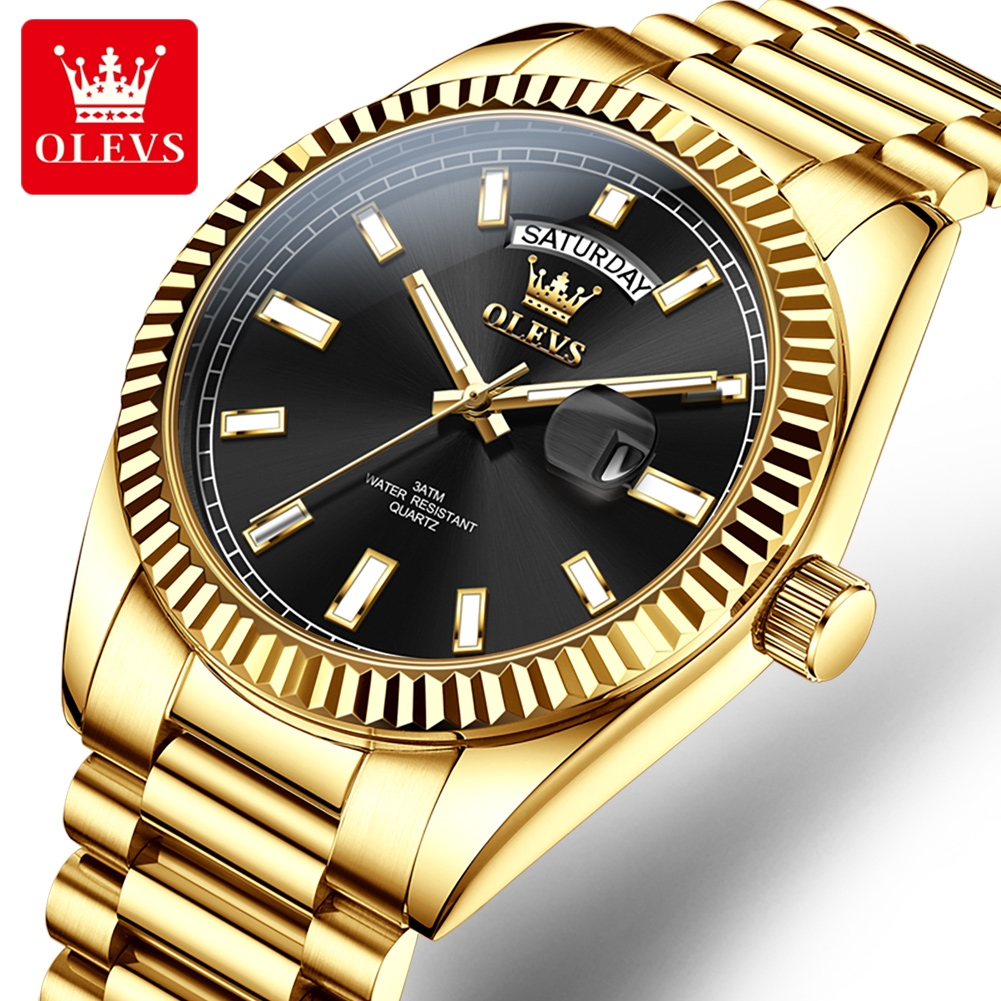 OLEVS Business Style Luxury Br - مراجعة Smartwatch Branded Watches For Men وسعره