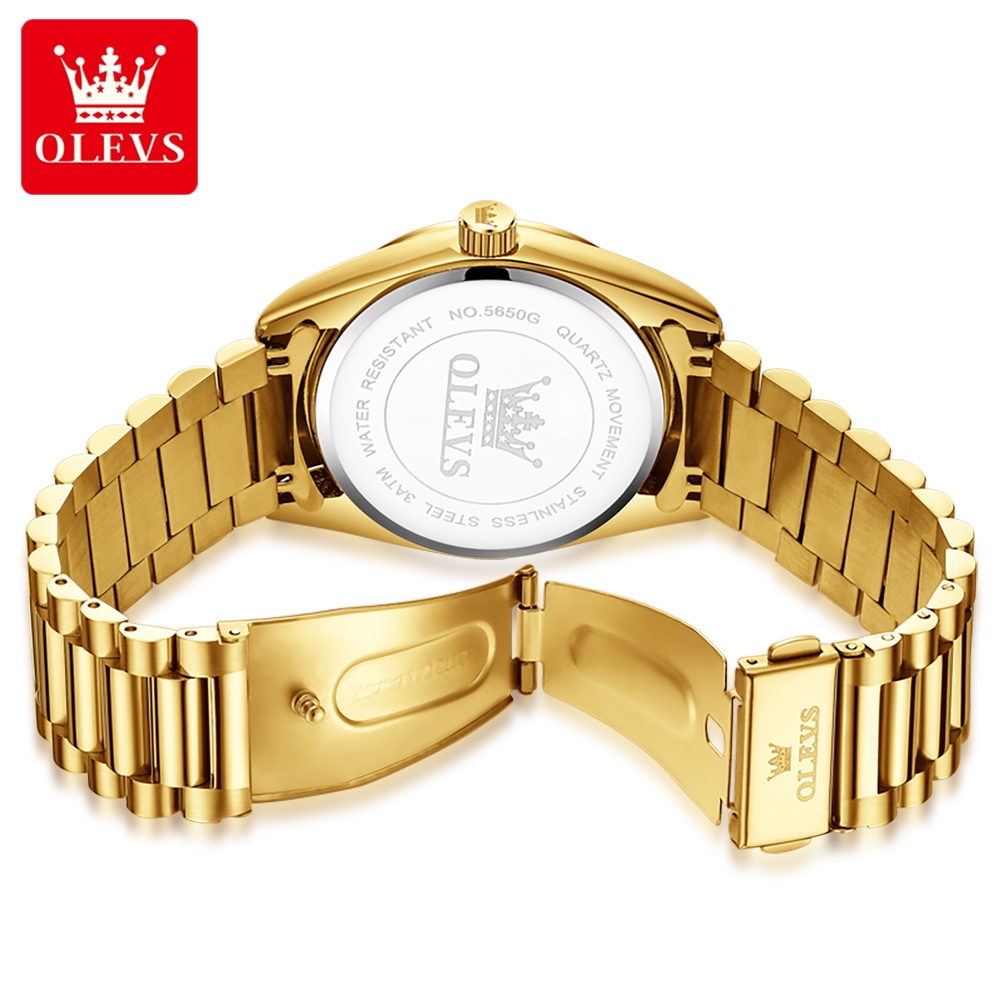 OLEVS Business Style Luxury Br - مراجعة Smartwatch Branded Watches For Men وسعره