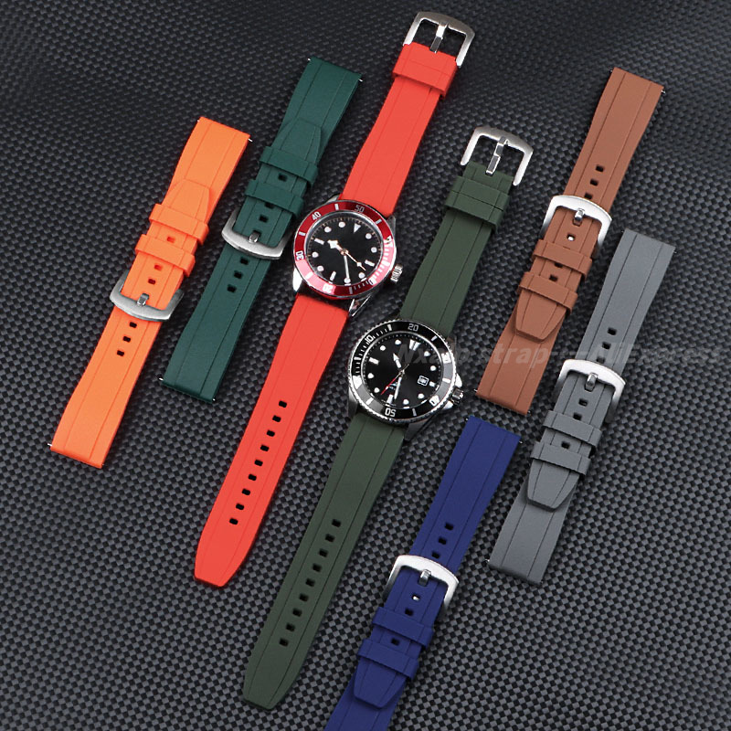 20mm 22mm Silicone Watch Band  - مراجعة Watches Rolex Smartwatch وسعره