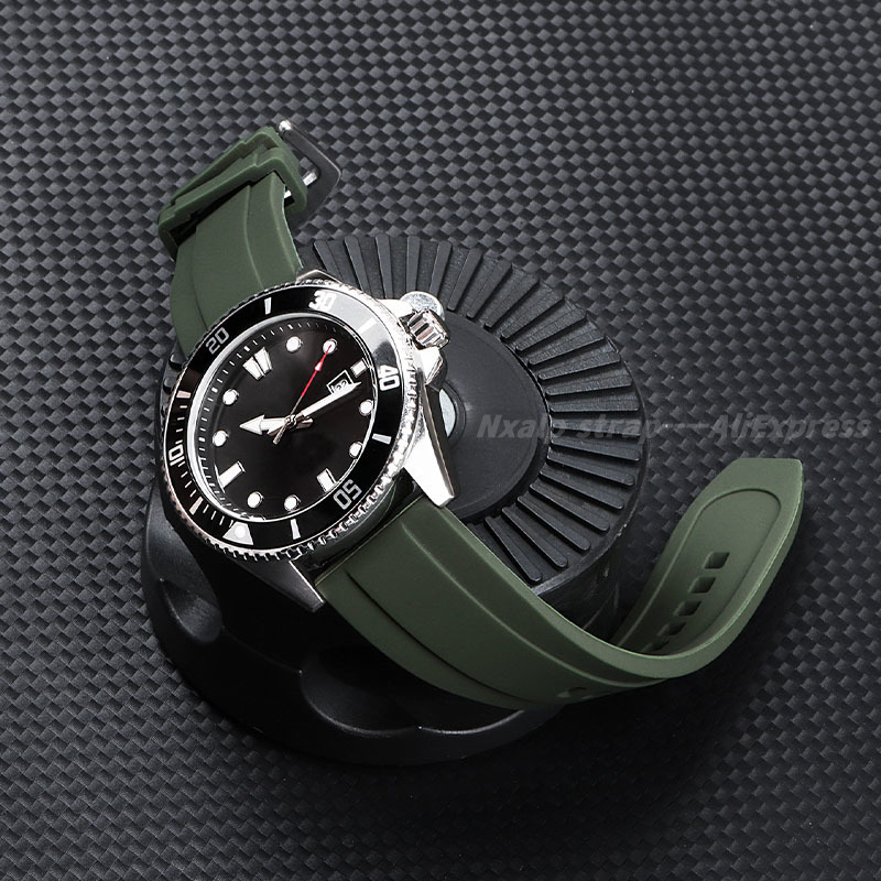 20mm 22mm Silicone Watch Band  - مراجعة Watches Rolex Smartwatch وسعره