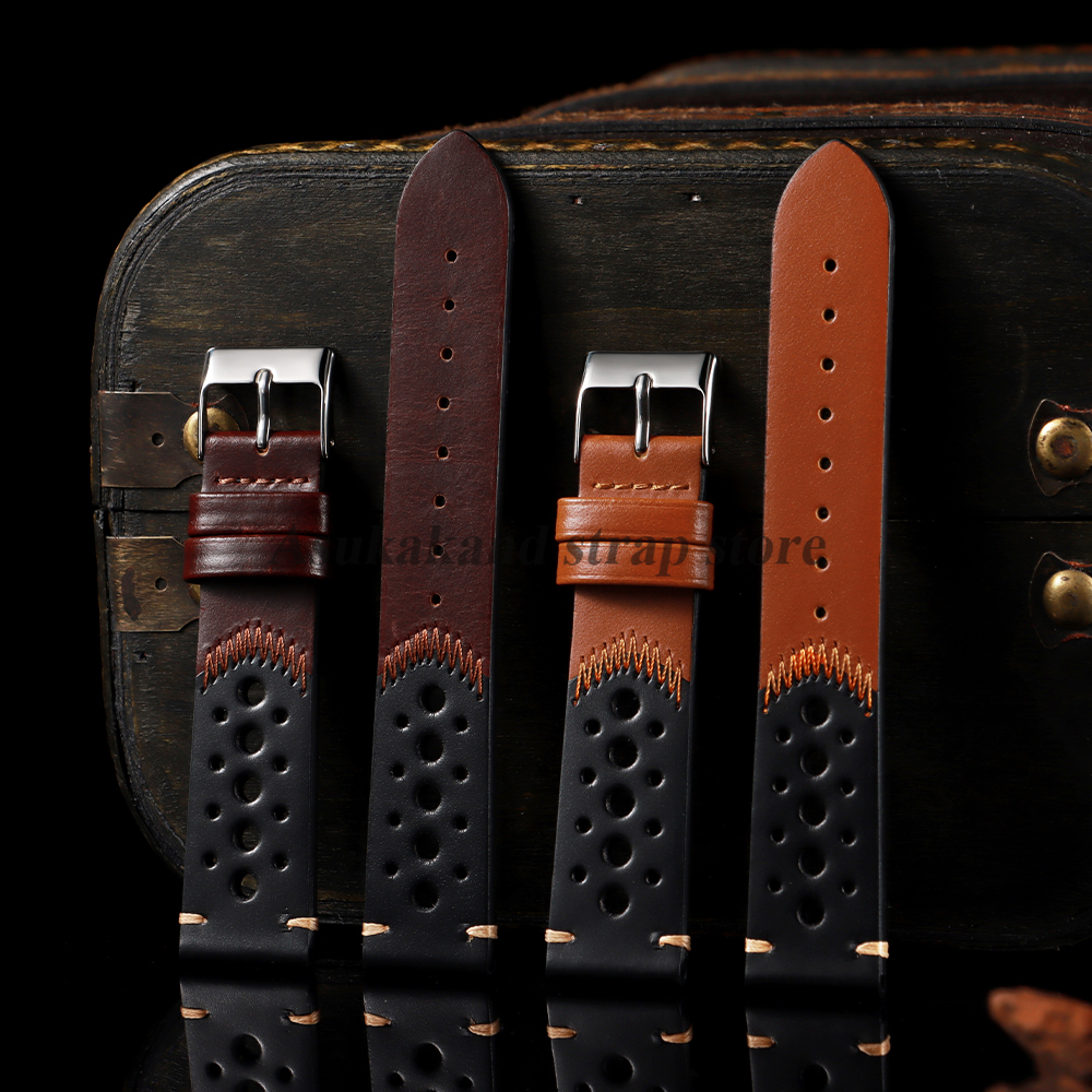 New Oil wax Leather Watch Stra - مراجعة Seiko Watches Smartwatch وسعره