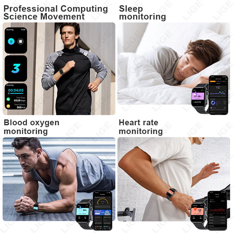 LIGE Original Brand Smart Watc - مراجعة Smartwatch Watches Brands For Women وسعره