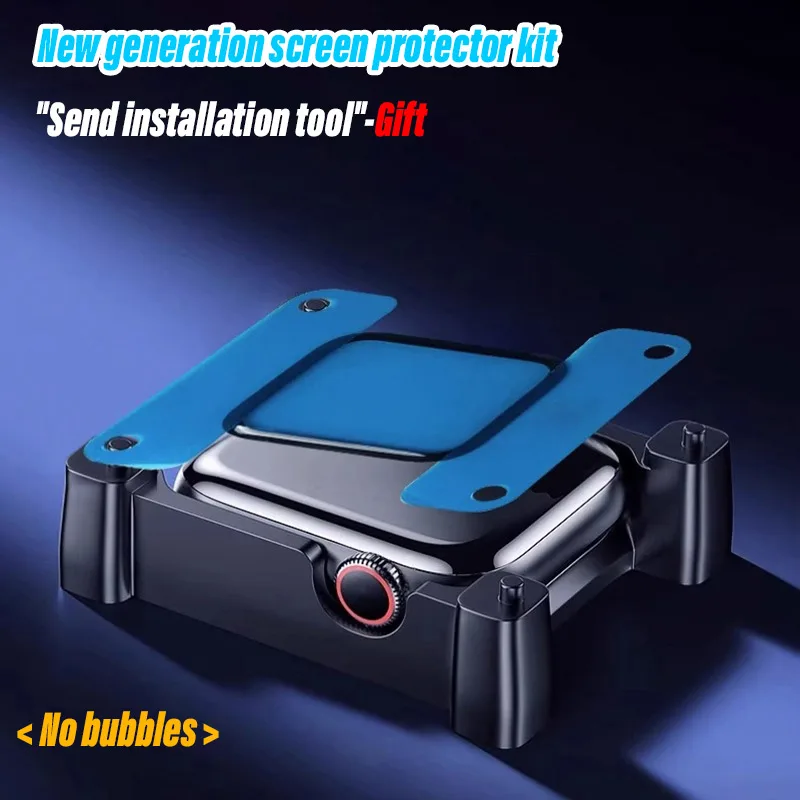 Screen Protector Install the a - مراجعة Apple Watch Band وسعره