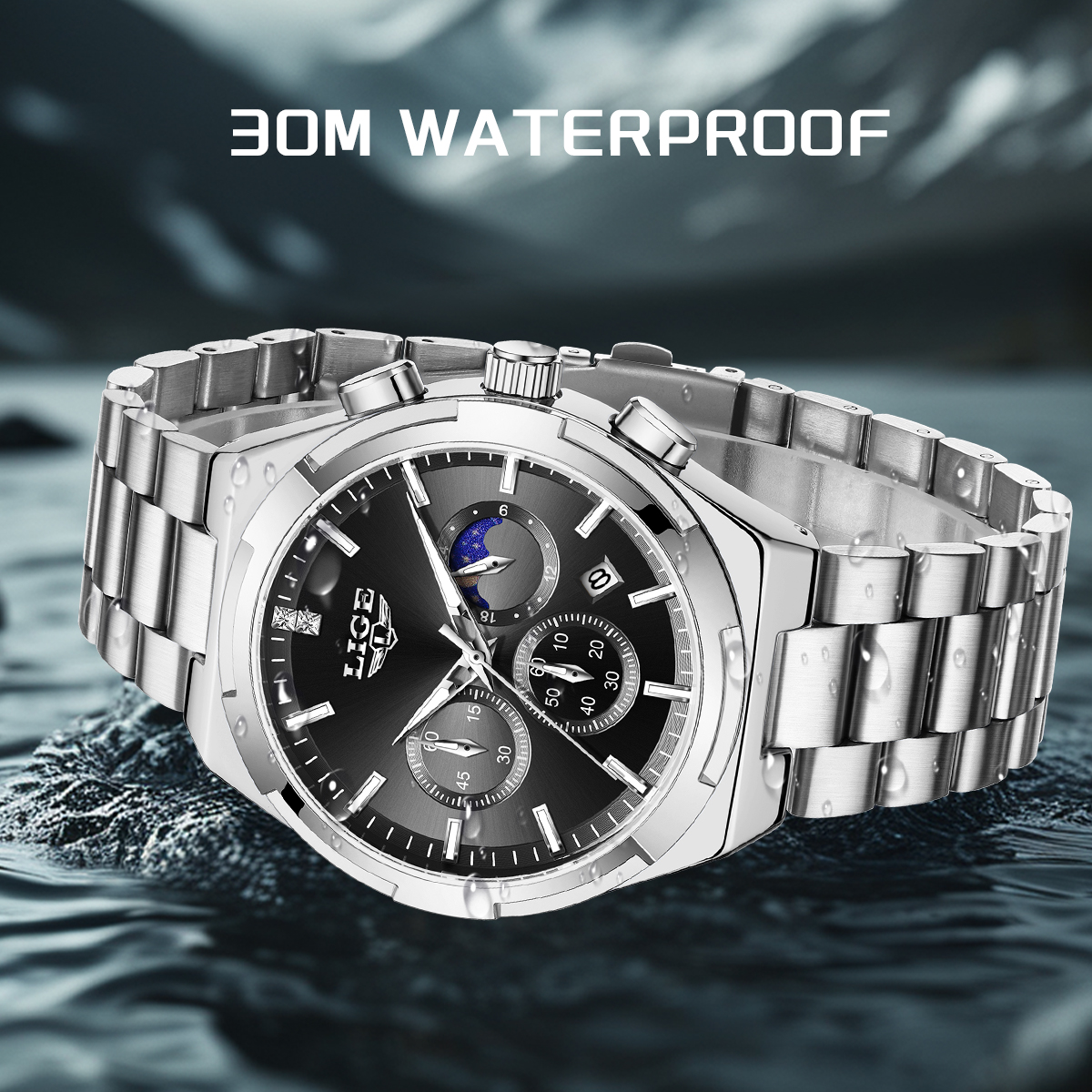 LIGE Top Brand Luxury Watch Wo - مراجعة Smartwatch Watches Brands For Women وسعره