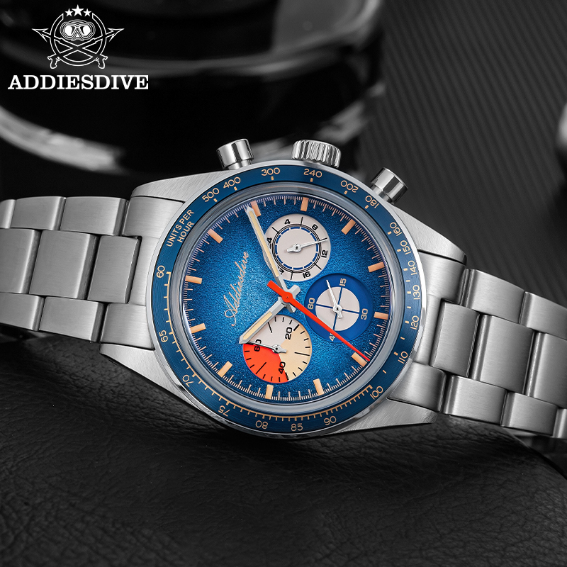 ADDIESDIVE Top Brand AD2551 Ch - مراجعة Solar Powered Watch وسعره